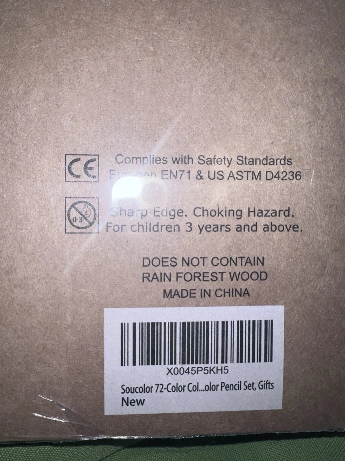 Soucolor 72-Color Colored Pencils ~ NIB New in Box