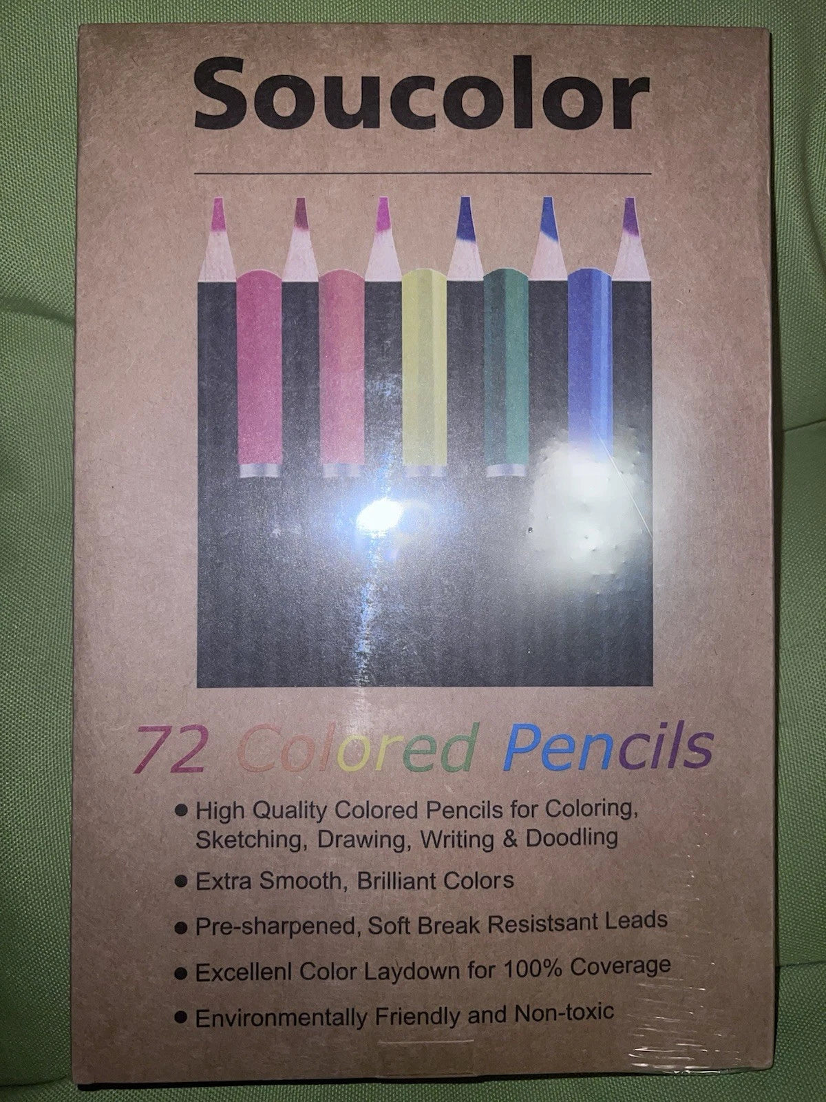 Soucolor 72-Color Colored Pencils ~ NIB New in Box